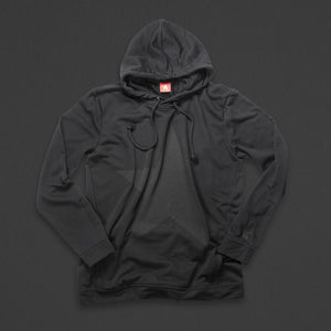 9th TITOS hoodie black/black with large star logo