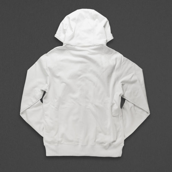 7th hoodie+zip white/black with TITOS star logo