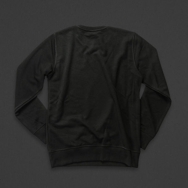 15th wmn's TITOS crewneck black/white small 3 star logo