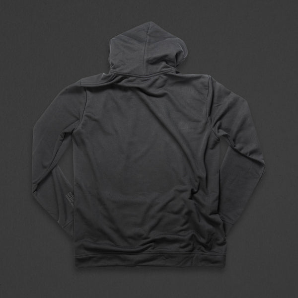 9th TITOS hoodie black/black with large star logo