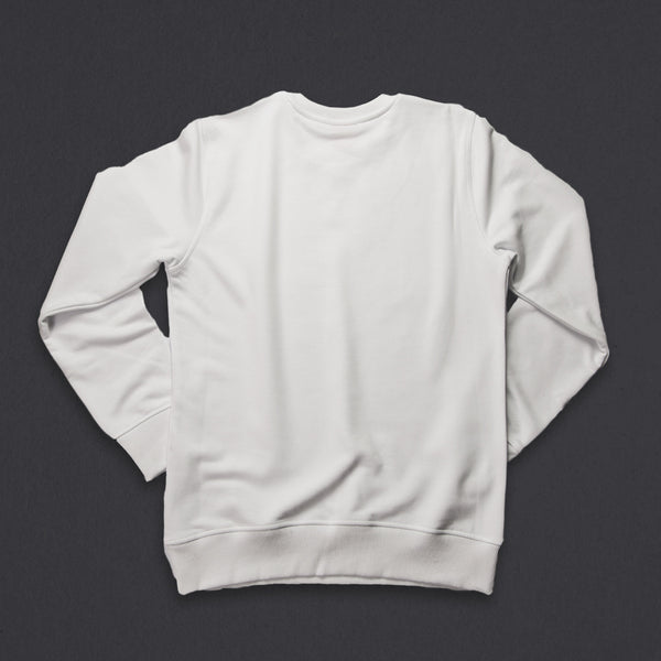 15th wmn's TITOS crewneck white/black small 3 star logo