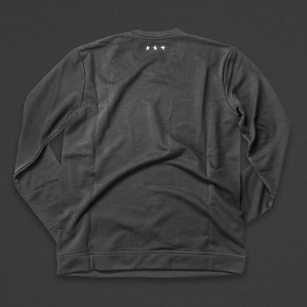 13th long sleeve TITOS T-shirt pewter/black 3 star logo