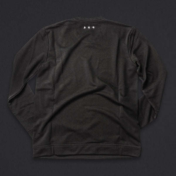 13th long sleeve TITOS T-shirt black/white 3 star logo