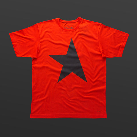 First T-shirt red/black TITOS star logo