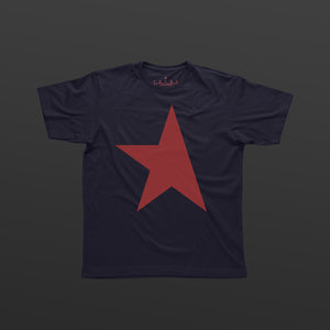 First T-shirt navy/red TITOS star logo