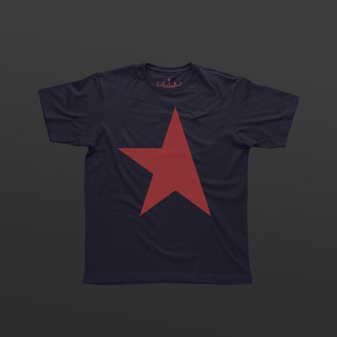 First T-shirt navy/red TITOS star logo